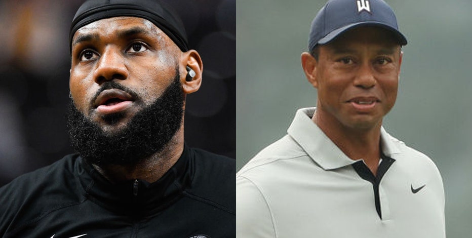LeBron James, Tiger Woods become first billionaire athletes while still playing