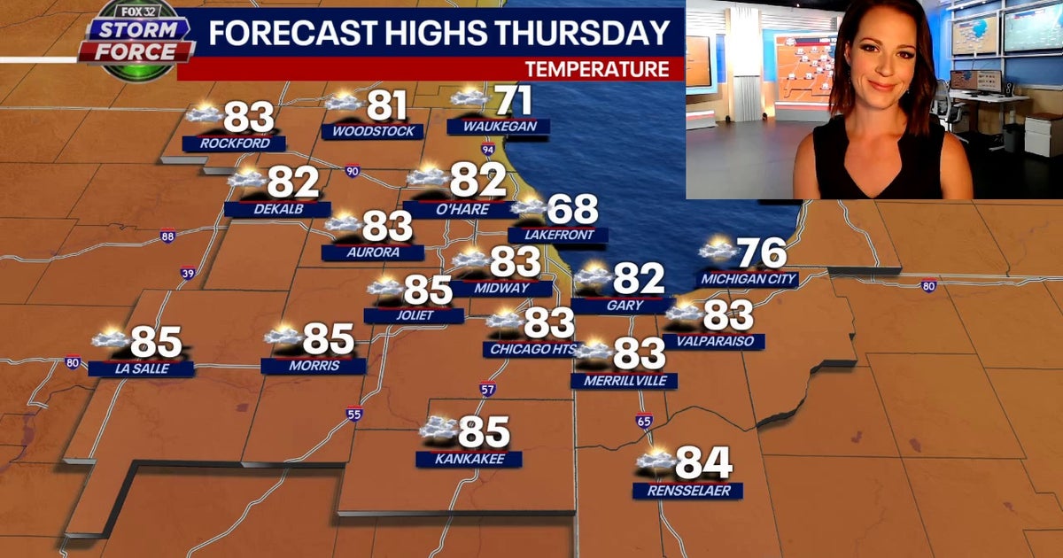 Chicago weather: 80s on Thursday, Mother's Day looks cooler | FOX 32 ...