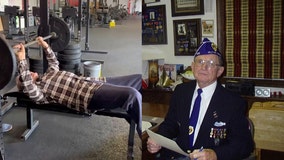 100-year-old WWII veteran plans to bench press 100 pounds this year: ‘That’s my goal’