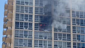 Extra-alarm fire breaks out at South Shore highrise