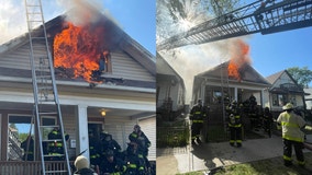 House burns in Chicago's West Pullman neighborhood