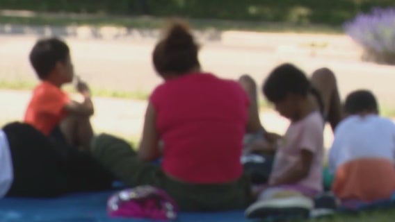 Chicago migrants move into Wright College, alderman urges patience