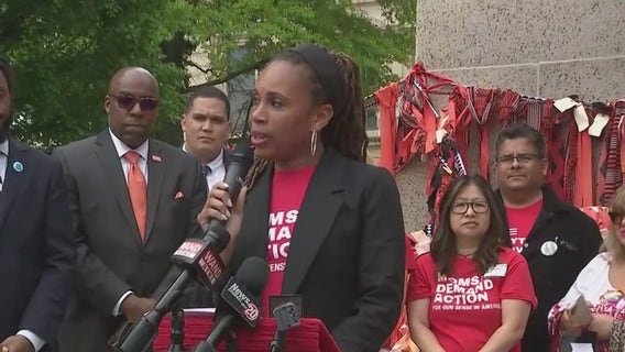 Moms rally in Springfield, urging swift passage of gun safety legislation: 'it's about accountability'