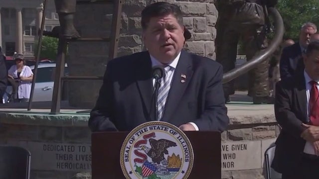 Pritzker presents Medal of Honor awards at tribute to fallen firefighters