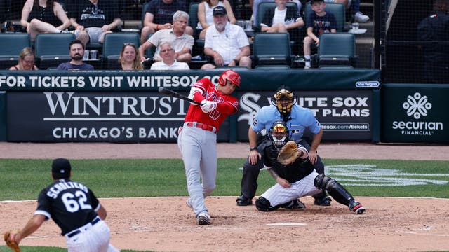 Ohtani homers twice, including career longest at 459 feet, Angels beat White Sox 12-5