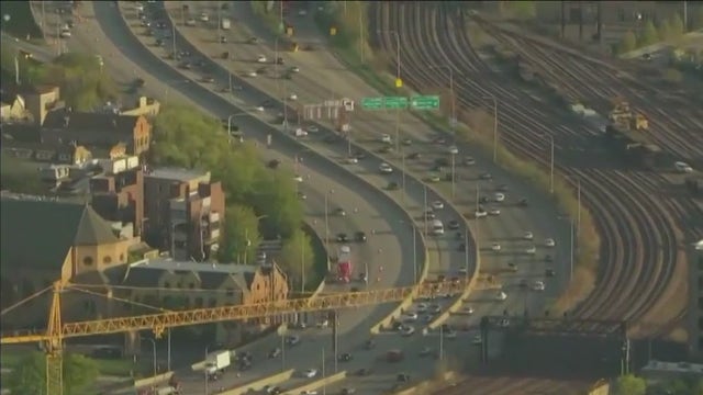 Kennedy Expressway construction: Inbound work zone shift begins