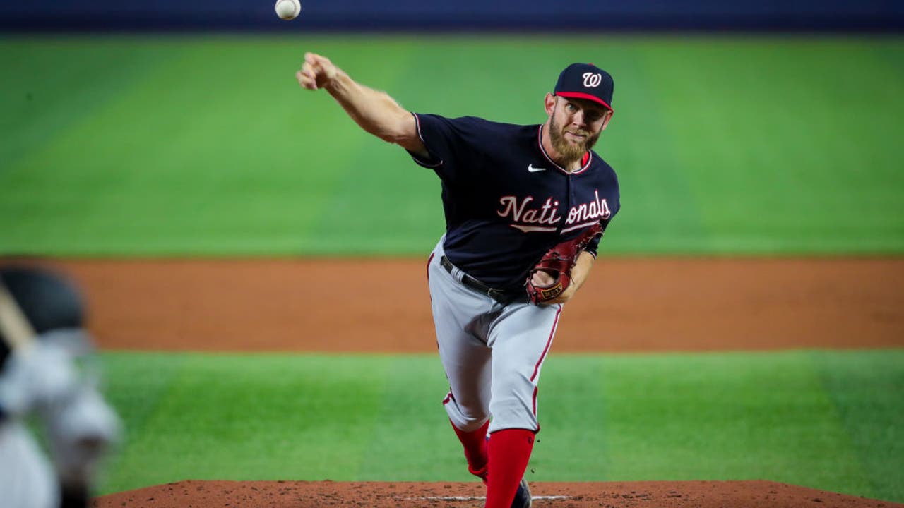 Washington Nationals' Stephen Strasburg is Stephen Strasburg in 2021 debut  - Federal Baseball