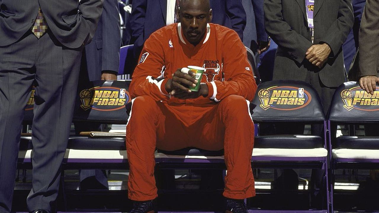 Michael jordan sick sales game