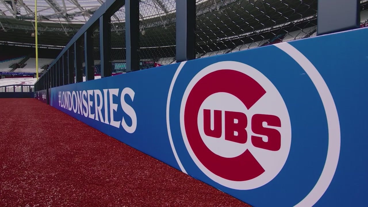 London Stadium converted into baseball diamond for CubsCardinals series