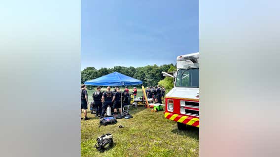 Rescue divers pull female drowning victim out of Lake Robinson