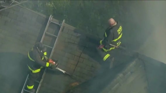 Fire erupts at home in Roseland