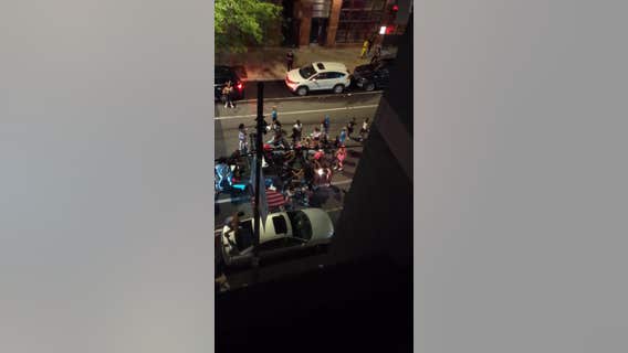 Videos capture disturbance in Lake View that led to group jumping on vehicles, throwing bottles