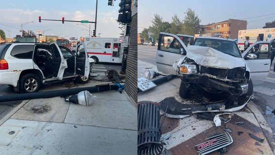 Man in critical condition after vehicle crashes into him in West Lawn: police