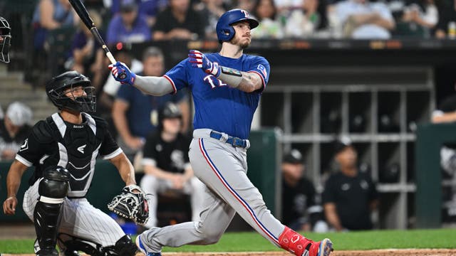 Heim homers a night after controversial play at the plate, the Rangers beat the White Sox 6-3