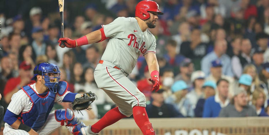 Brandon Marsh homers twice as Phillies win in game played in smoky haze 