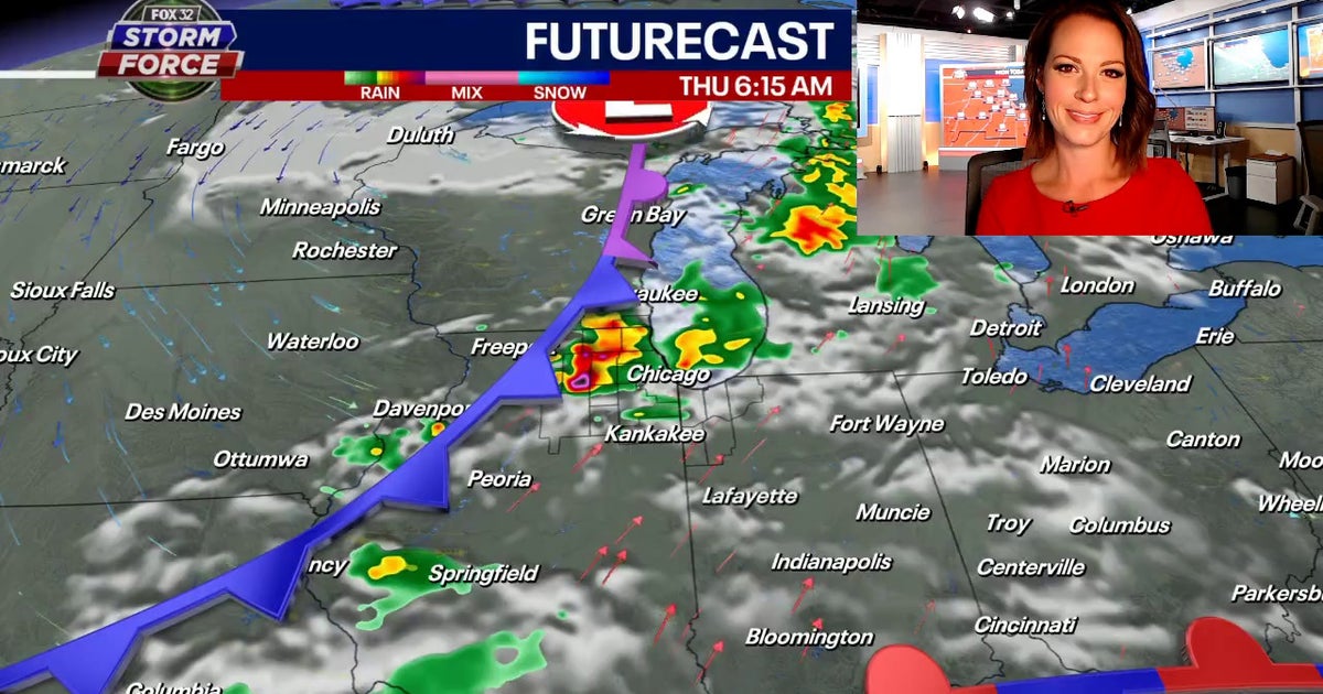 Chicago weather: Severe storms with damaging winds possible Thursday ...