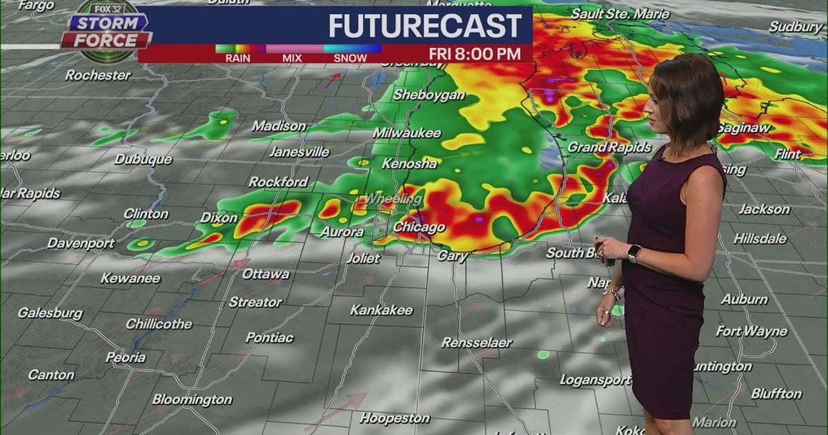 Chicago weather: 90s again on Friday with severe storms possible | FOX ...