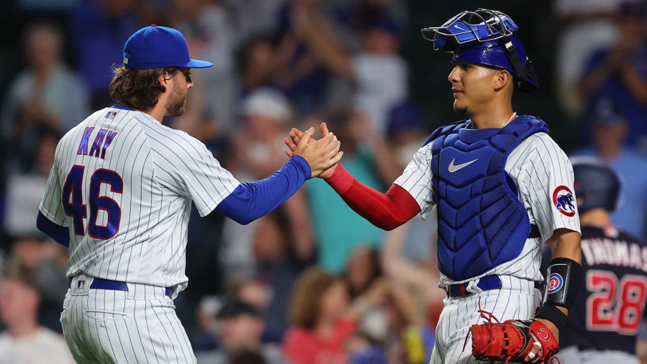 Chicago Cubs designated hitter Christopher Morel, third from right, News  Photo - Getty Images