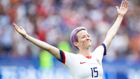 Women's soccer star Megan Rapinoe say she's retiring after this season