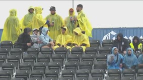 NASCAR fans thrilled with race in Chicago, in spite of rain delays