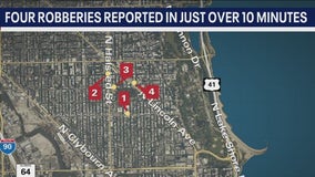 8 people robbed across Lincoln Park in under 20 minutes