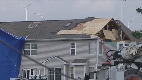Chicago's southwest suburbs see massive damage after tornado rips through the area