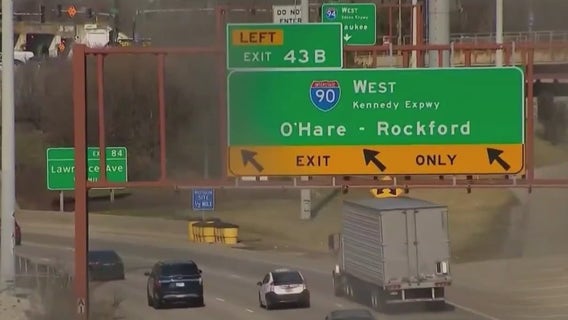 What to know: New detours, lane closures on Kennedy Expressway