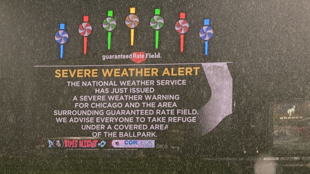 White Sox-Blue Jays game postponed due to rain, doubleheader on Thursday
