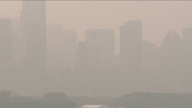 Chicago air quality remains poor despite absence of Canadian wildfire smoke