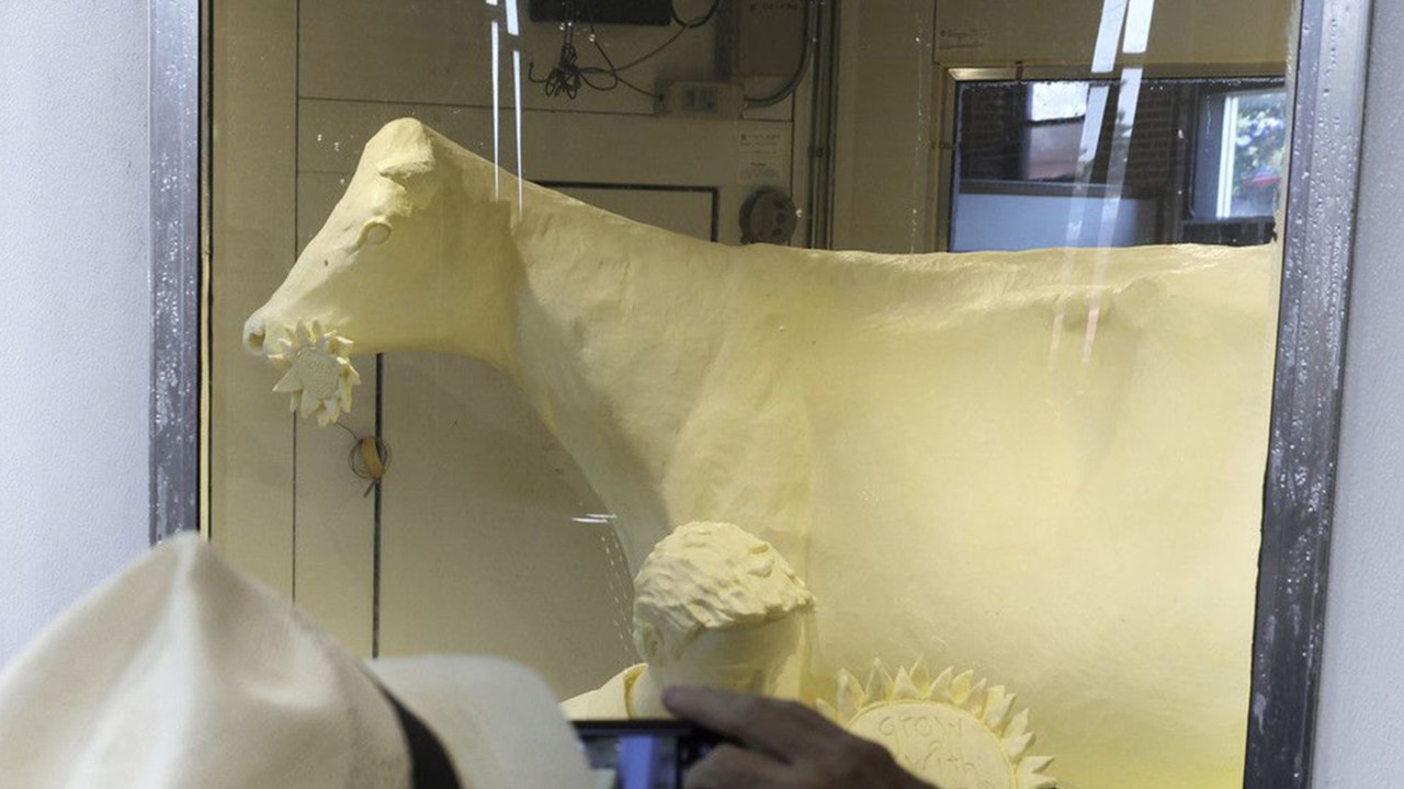 State Fair reveals 2019 butter sculpture