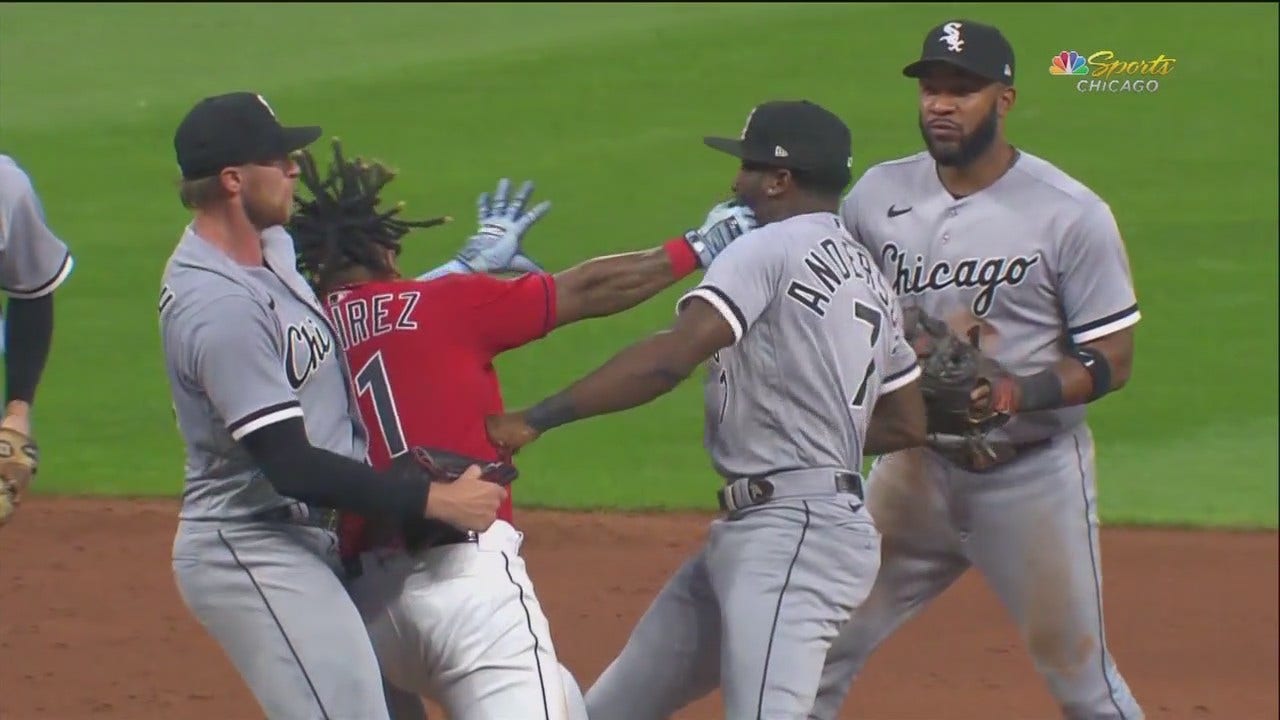 Suspensions handed out in Guardians-White Sox brawl