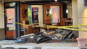Vehicle crashes into Taco Bell in Darien