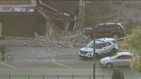 SUV slams into building on Chicago's West Side