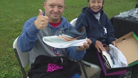 Special Olympians receive new shoes courtesy of Chicago footwear store