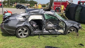 2-vehicle crash on US 41 in Indiana sends Illinois woman to hospital