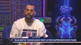 Groundbreaking 'Blue Beetle' movie soars as first DC superhero film with Latino lead