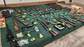 Dozens of guns recovered at Evanston buyback