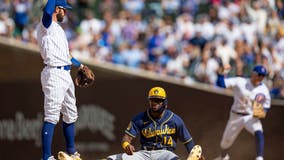 Cody Bellinger's ricochet infield single sparks Cubs over Brewers 3-2