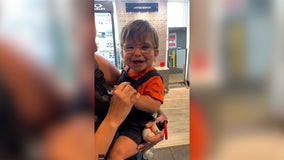 Watch: Legally blind toddler bursts with joy after seeing parents clearly for 1st time