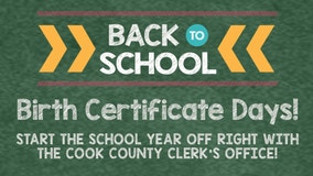 Cook County Clerk's Office extends hours for back-to-school birth certificates