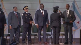 Chicago mayor pledges full support at graduation of new police officers