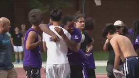 Hundreds of Chicago kids gather at Seward Park for Hoops in the Hood event