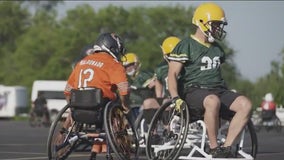 Bears wheelchair football team kicks off season with competitive tournament