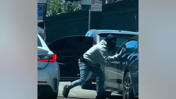 Video: Driver trails burglars breaking into cars near Fisherman's Wharf