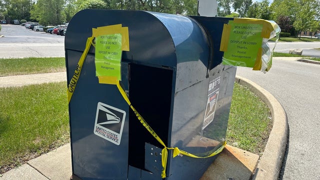 Mailbox sawed open, stolen from in Orland Park