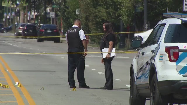 2 men critically wounded in drive-by shooting as mourners leave Chicago funeral home