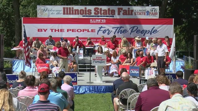 Republican Day at Illinois State Fair focuses on campaign fundraising and voter registration, not Trump