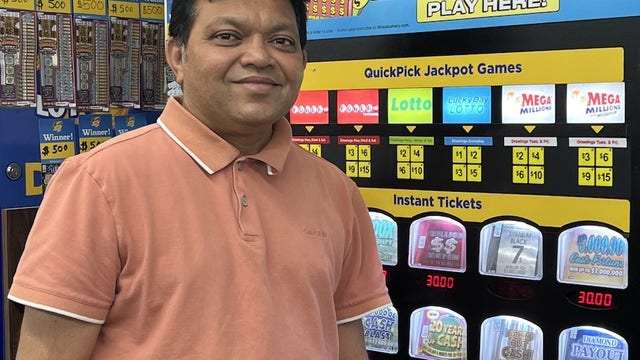 Cook County lottery retailer sells another big winning Lucky Day Lotto ticket, second in the past 5 weeks