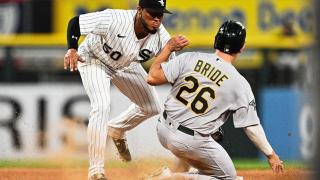 Langeliers homers twice, Gelof hits tiebreaking shot as Athletics beat White Sox 8-5