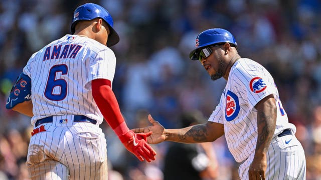Suzuki and Amaya hit solo homers and Cubs beat Royals 4-3